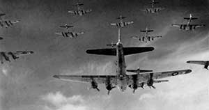 Historic Boeing B-17 aircraft representing Boeing aviation history