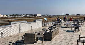 Sky Deck at Boeing Future of Flight overlooking Paine Field